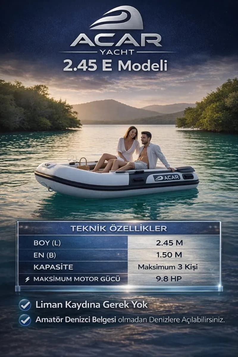 Acar Yacht 2.45 E