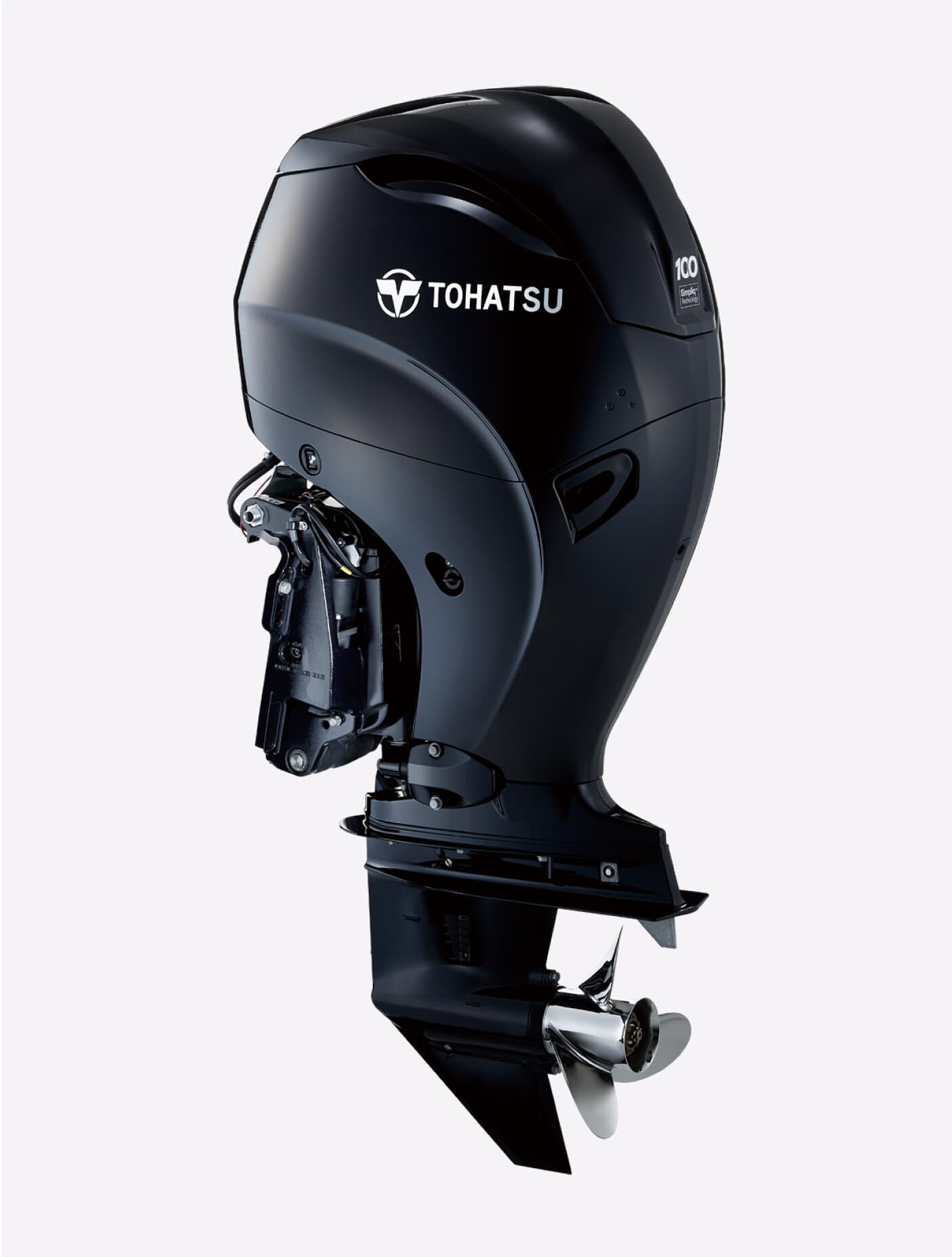 TOHATSU 100 HP DENİZ MOTORU (SİYAH)
