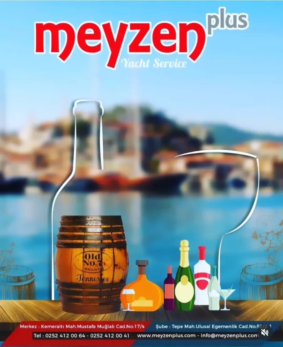 Meyzen Plus Tekel/Wine & Spirits – Tekne Keyfinizi Tamamlayın