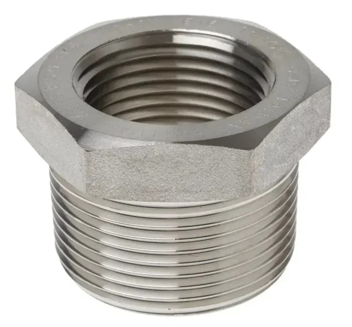 1 1/2" x 1" SS316 DİŞLİ REDÜKSİYON
