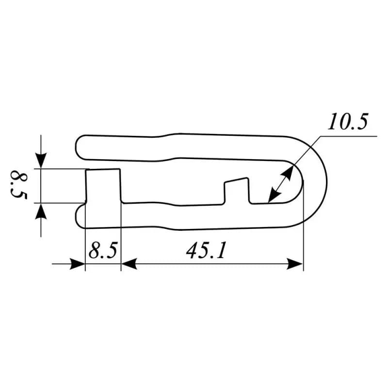 SELDEN - SHACKLE FOR SAIL SLIDERS
