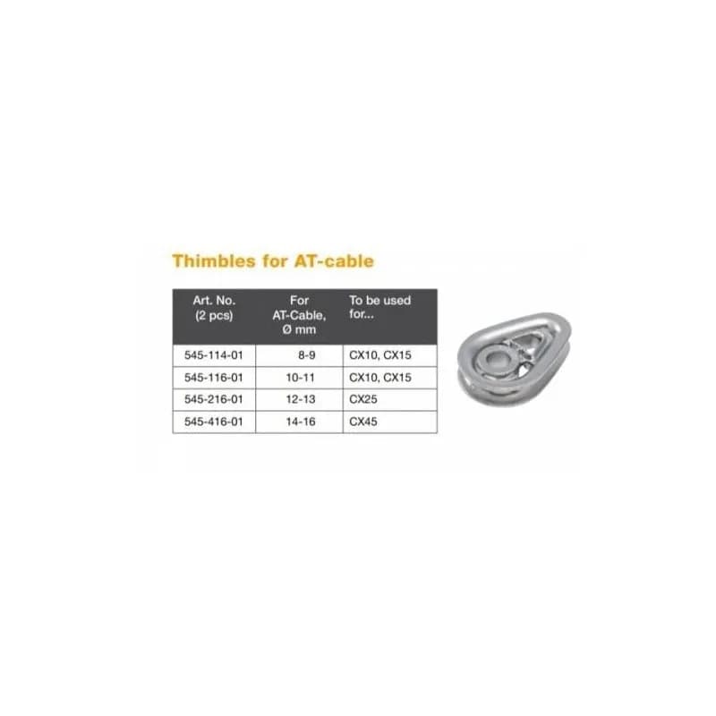 SELDEN - THIMBLE KIT,AT-CABLE ø12-13 CX25