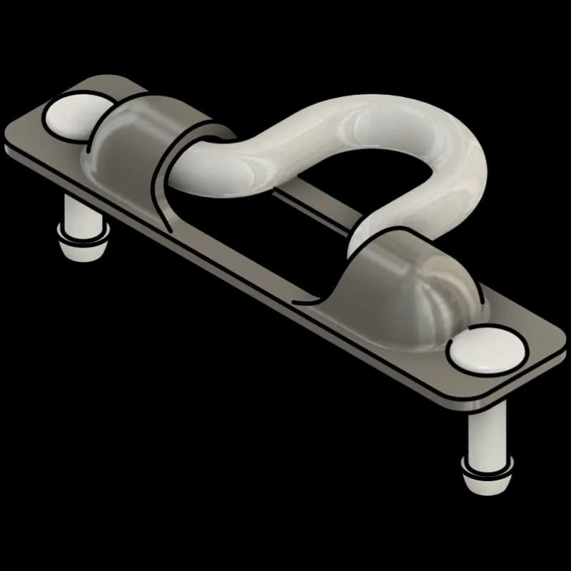 Z-SPARS - BOOM BAIL SLIDER (FOR Z160/162/202/204 BOOMS) - 80 x 20 MM