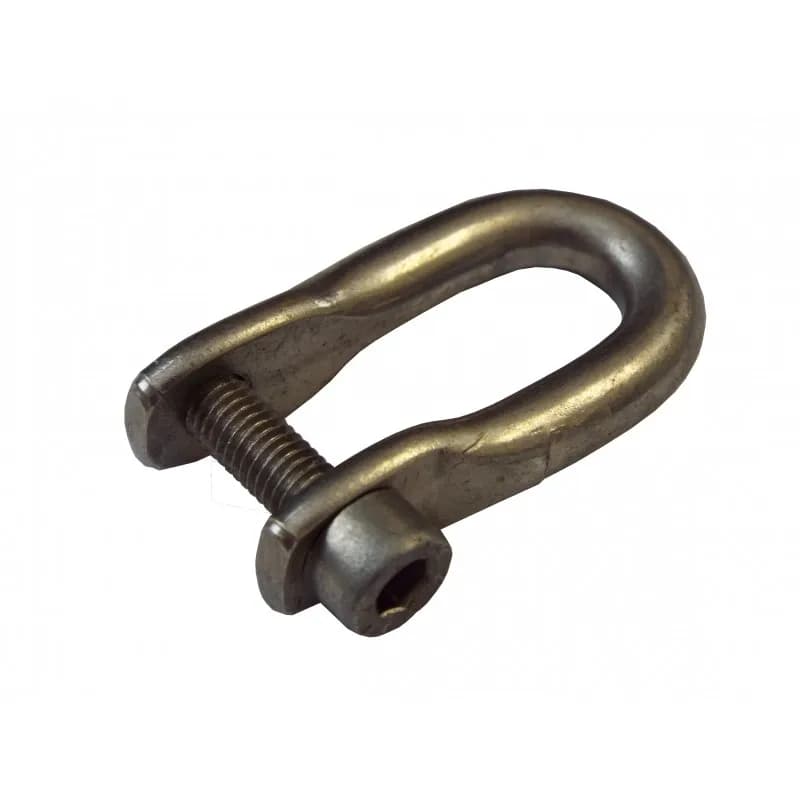 Z-SPARS - HALYARD SWIVEL D-SHACKLE ASSEMBLY (25 X 12 X 5 MM)