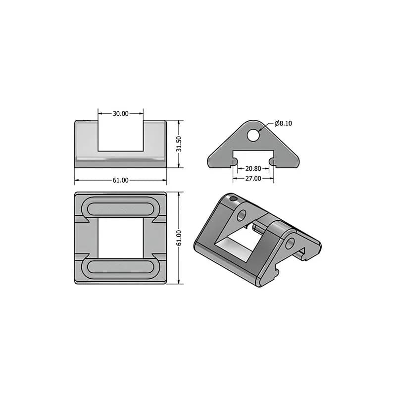 Z-SPARS - INTERMEDIATE CAR BODY C25 D2100A - SMALL