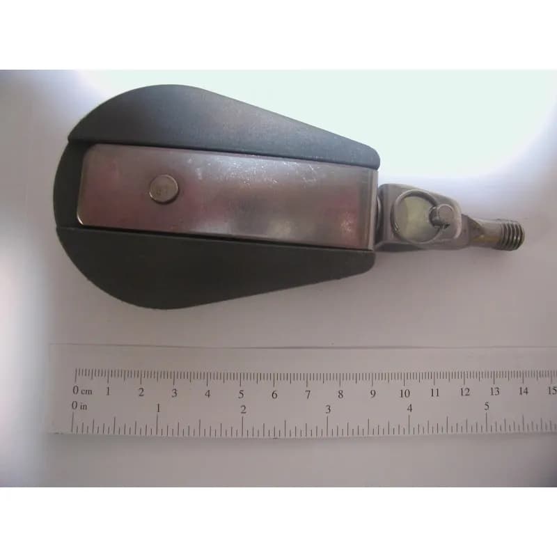 Z-SPARS - MAST BASE SWIVEL BLOCK (60 MM SHEAVE) - 10 MM STUD