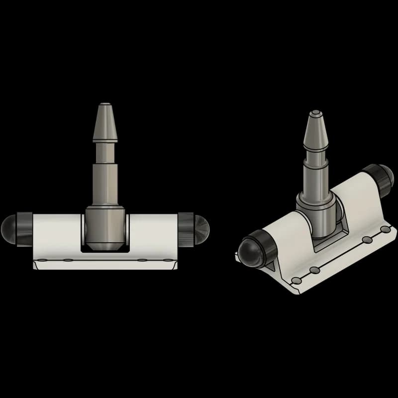Z-SPARS - SPRIT POLE BRACKET