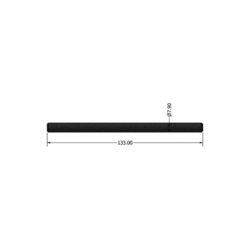 ZSPARS - ROD SLIDES 7,9 MM (PER METER)