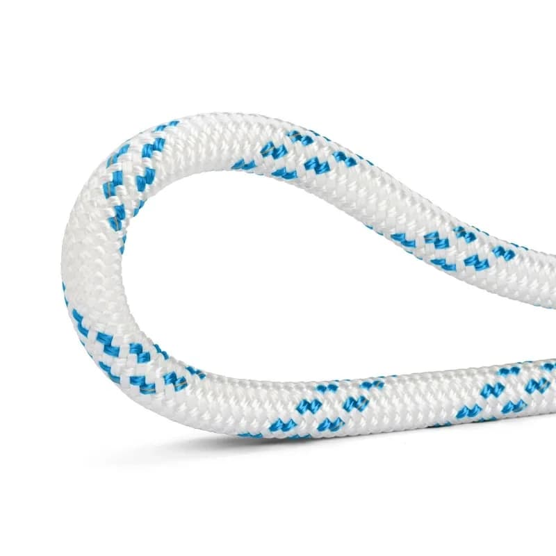 MEGA TWIN DYNEEMA - 10 MM - WHITE/BLUE (GLEISTEIN) - price per meter