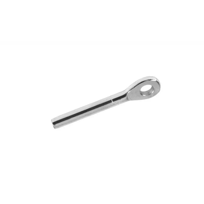 Eye terminal for 7 mm and 9/32" wire