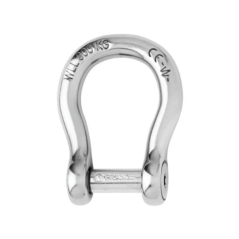 WICHARD - Self-locking allen head pin bow shackle - Dia 8 mm