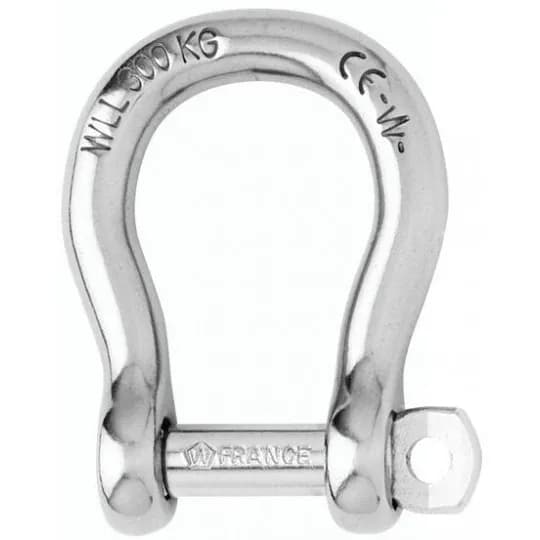 WICHARD - Self-locking bow shackle - Dia 8 mm