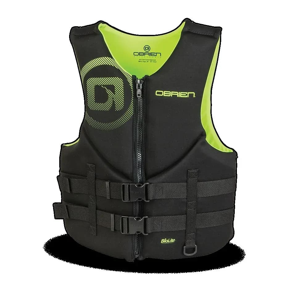 BEDEN :XS (OBRIEN VEST MENS TRADITIONAL BLACK/YELLOW)
